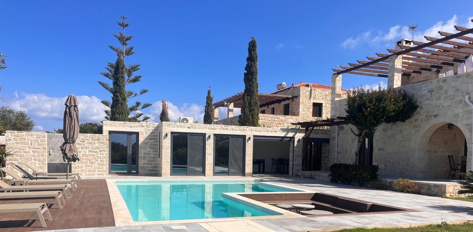 Villa Gloria Seaview - Luxury & Family Kokkino Chorio Екстер'єр фото