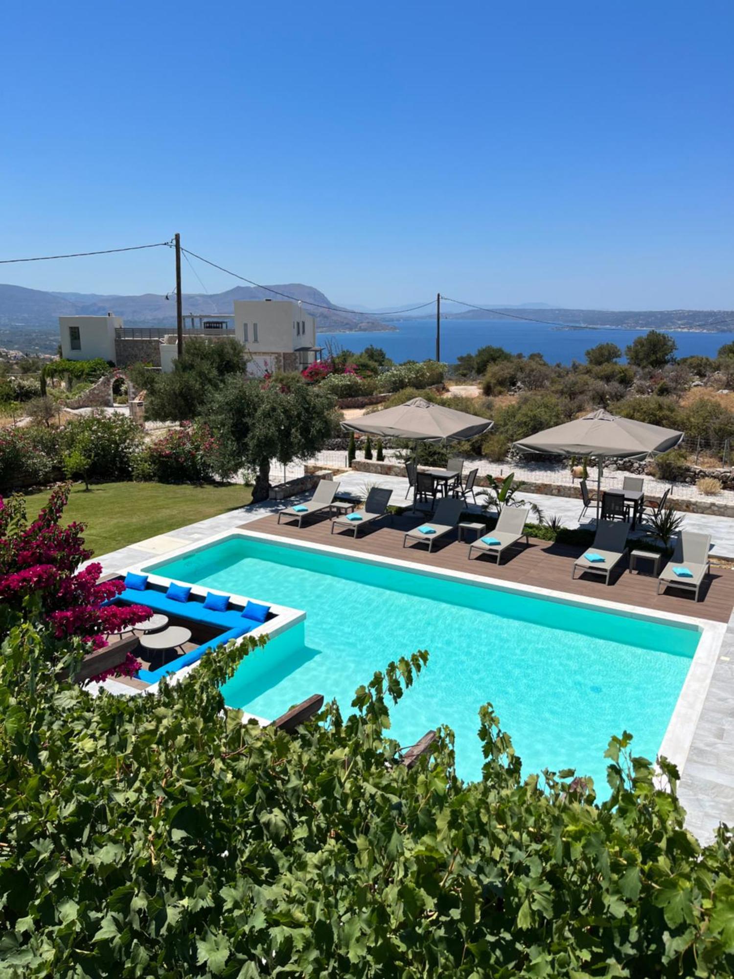 Villa Gloria Seaview - Luxury & Family Kokkino Chorio Екстер'єр фото